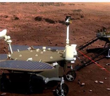Китайский марсоход прекратил исследования до середины октября