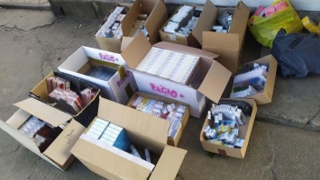 В Никополе и районе из магазинов полиция изъяла около 6000 нелегальных пачек сигарет
