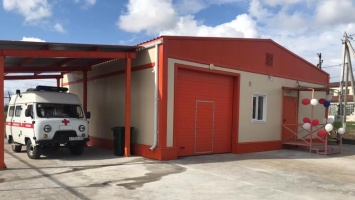 В Красногвардейском районе открыли модульный пункт постоянного базирования бригад скорой помощи