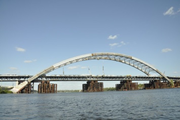 Сметная стоимость строительства Подольского моста выросла почти на 9 млрд гривен