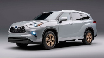 Toyota Highlander 2022 года получил гибридную версию Bronze Edition