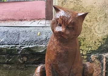 +1: в Одессе установили скульптуру кота-редактора