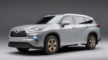 Toyota Highlander 2022 года получила новую гибридную версию Bronze Edition