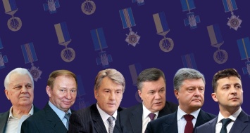 Пистолет для Путина. Сколько наград и кому раздали украинские президенты, и сколько мы за это заплатили
