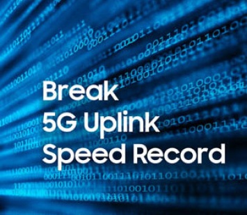 Samsung показала новый рекорд скорости передачи данных в сторону базовой станции 5G