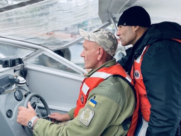 В Измаиле пограничники прошли обучение вождению катера по Дунаю