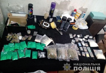 В Киеве разоблачили канал поставки наркотиков почти на миллион гривен