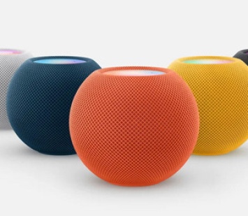 Apple представила смарт-динамик HomePod mini в трех новых цветах