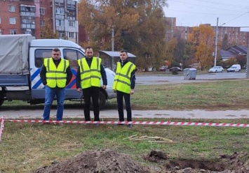 Опасно: в Полтаве во время земляных работ нашли мину