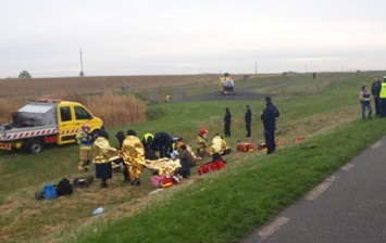 В Польше попал в ДТП микроавтобус с мигрантами, задержан водитель-украинец