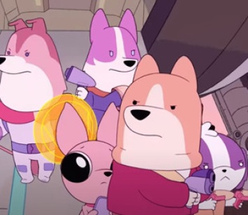 Netflix выпустил первый трейлер анимационного сериала «Собаки в космосе»