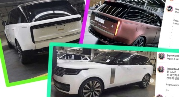 Появились первые живые фото нового Range Rover 2022 | ТопЖыр