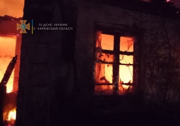 Погибла вся семья: под Харьковом дотла сгорел дом