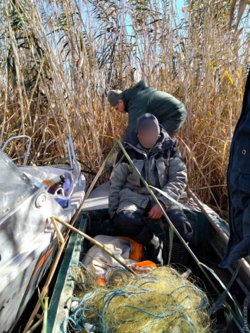 В Одесской области задержали браконьера с уловом более чем на 100 тысяч