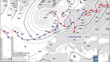 Над Украиной пройдет антициклон Мадам Rozamunde: какой будет погода в Днепре