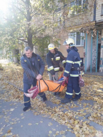 Под Кривым Рогом спасатели помогли женщине с инсультом