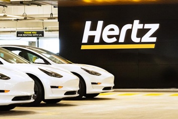 Hertz будет предоставлять компаниям огромный парк электрокаров Tesla