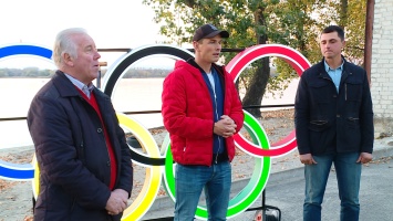 В Запорожье юные спортсмены встретились с двукратным олимпийским чемпионом по гребле на каноэ - фото