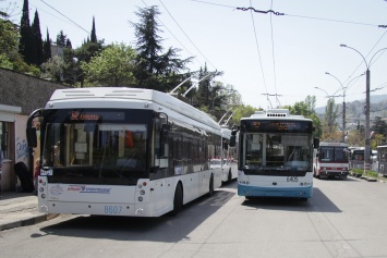 В пригородных троллейбусах Крыма появятся виртуальные экскурсии