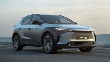 Toyota представила электрический кроссовер bZ4X EV с дальностью 483 км (ВИДЕО)