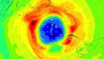 Суровая зима увеличила озоновую дыру над Антарктидой до рекордных размеров (КАРТА)