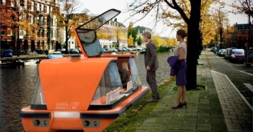 По речным каналам Амстердама начнут курсировать беспилотные электролодки (ВИДЕО)