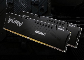 Kingston представила модули оперативной памяти DDR5 серии FURY Beast