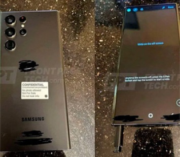 Samsung ищет сотрудника, который слил живые фото смартфона Samsung Galaxy S22 Ultra
