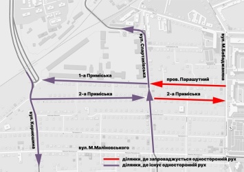 Новая схема дорожного движения внедряется в Малиновском районе Одессы