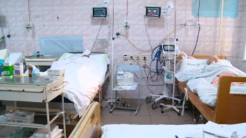 Самая крупная "ковидная" больница Запорожья загружена более чем на 90%