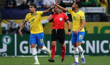 Бразилия минимально обыграла Колумбию и досрочно вышла на чемпионат мира-2022