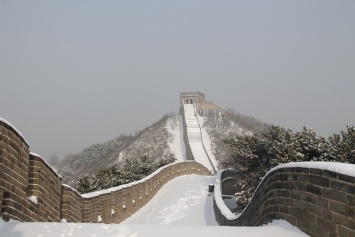 В Китае снегопад побил столетний рекорд