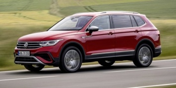 VW обновил семиместный кроссовер Tiguan Allspace