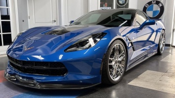 В США на аукцион выставили уникальный спорткар Chevrolet Corvette Z51 Hennessey 2014 года