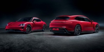 Porsche Taycan GTS и Sport Turismo совместили пробег и динамику