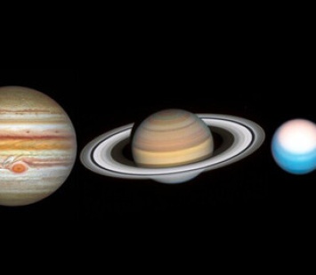 «Хаббл» сделал новые снимки гигантских планет Солнечной системы