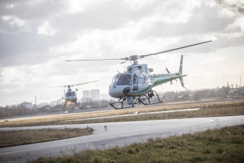 Украина получила вертолеты для охраны границы с Беларусью