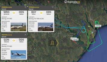 Три самолета авиакомпании Ryanair не смогли приземлиться в Одессе из-за тумана