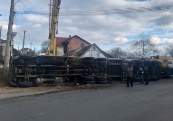 В Одессе произошло три аварии с участием фур