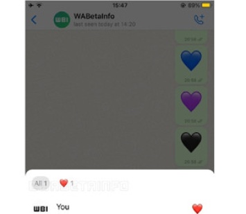 WhatsApp добавит возможность оставлять «реакции» на сообщения