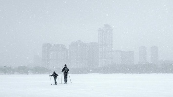 В Украину идет снежный шторм