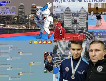 Золото, серебро, бронза: криворожские каратисты завоевали четыре медали на Чемпионате Украины