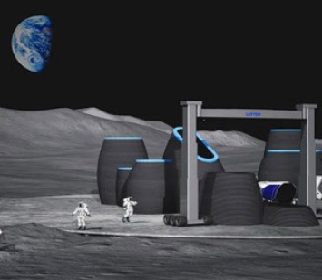 Австралийская компания 3D-печати хочет построить дома на Луне