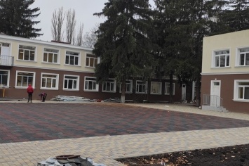 В Малиновском районе Одессы модернизируют здание детского сада №217. Фото