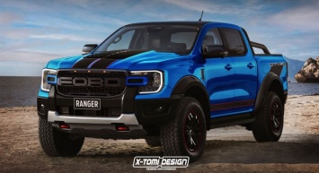 В сети показали экстерьер нового Ford Ranger Raptor