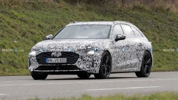 Audi вывела на тесты обновленный универсал A4: фото