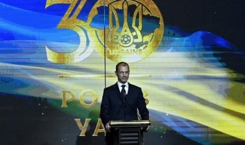 Президент УЕФА поздравил УАФ с 30-летним юбилеем