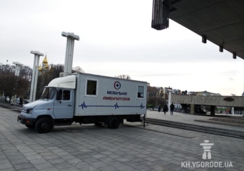 Мобильный пункт вакцинации в Харькове будет работать возле торговых центров