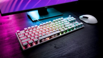 Клавиатура Roccat Vulcan TKL Pro Arctic White получила фирменные оптические переключатели