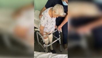 В Днепре благодаря врачам больницы Мечникова 92-летняя женщина вновь почувствовала себя живой